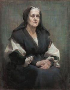 Martha Dewing Woodward painting